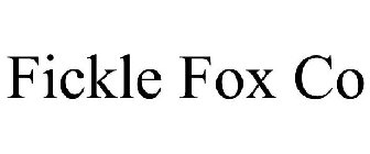FICKLE FOX CO