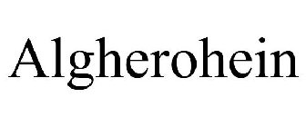 ALGHEROHEIN