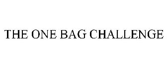 THE ONE BAG CHALLENGE