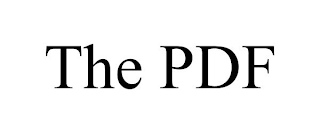 THE PDF