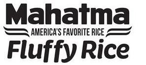 MAHATMA AMERICA'S FAVORITE RICE FLUFFY RICE
