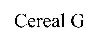 CEREAL G