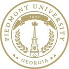 PIEDMONT UNIVERSITY 1897 GEORGIA
