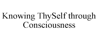 KNOWING THYSELF THROUGH CONSCIOUSNESS