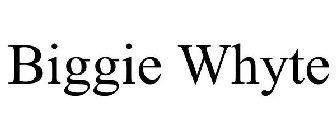 BIGGIE WHYTE