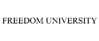 FREEDOM UNIVERSITY