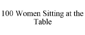 100 WOMEN SITTING AT THE TABLE