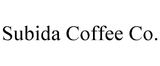 SUBIDA COFFEE CO.