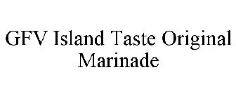 GFV ISLAND TASTE ORIGINAL MARINADE