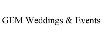 GEM WEDDINGS & EVENTS