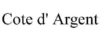 COTE D' ARGENT