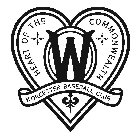 W WORCESTER BASEBALL CLUB HEART OF THE COMMONWEALTH