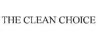 THE CLEAN CHOICE