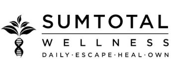 SUMTOTAL WELLNESS DAILY ESCAPE HEAL OWN