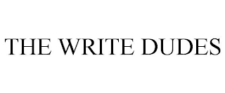 THE WRITE DUDES