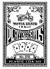 MOTOR BRAND HIGH QUALITY PLAYING CARDS NO. 976 PLASTIC COATED