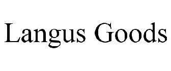 LANGUS GOODS