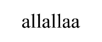 ALLALLAA