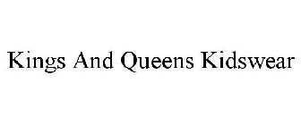 KINGS AND QUEENS KIDSWEAR