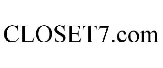 CLOSET7.COM