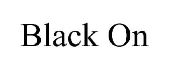 BLACK ON