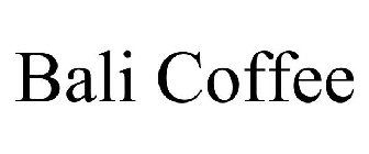 BALI COFFEE
