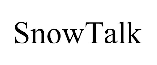 SNOWTALK