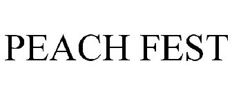 PEACH FEST