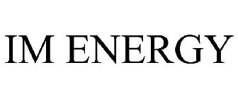 IM ENERGY
