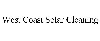 WEST COAST SOLAR CLEANING