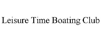LEISURE TIME BOATING CLUB