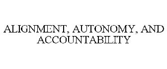 ALIGNMENT, AUTONOMY, AND ACCOUNTABILITY