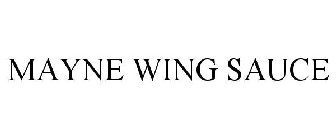 MAYNE WING SAUCE
