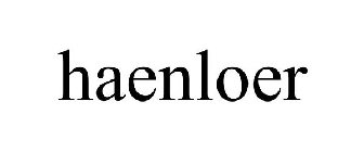 HAENLOER