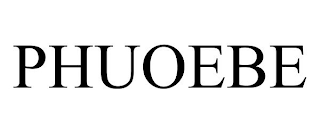 PHUOEBE