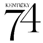 KENTUCKY 74
