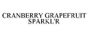 CRANBERRY GRAPEFRUIT SPARKL'R