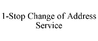 1-STOP CHANGE OF ADDRESS SERVICE