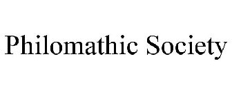 PHILOMATHIC SOCIETY