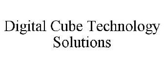 DIGITAL CUBE TECHNOLOGY SOLUTIONS