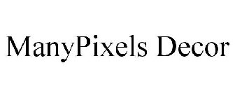 MANYPIXELS DECOR