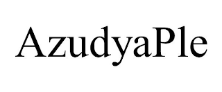 AZUDYAPLE