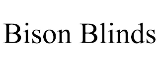 BISON BLINDS