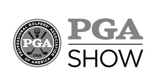 PROFESSIONAL GOLFERS' ASSOCIATION OF AMERICA PGA 1916 PGA SHOW