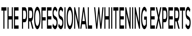 THE PROFESSIONAL WHITENING EXPERTS