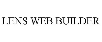 LENS WEB BUILDER
