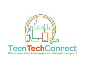 TEENTECHCONNECT WHERE SENIORS TURN TO TEENAGERS FOR RELIABLE TECH SUPPORT !