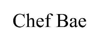 CHEF BAE