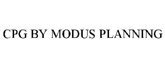 CPG BY MODUS PLANNING