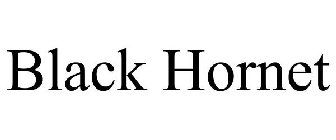 BLACK HORNET